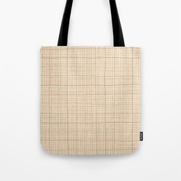 Abstract Plaid 2 neutral Tote Bag
