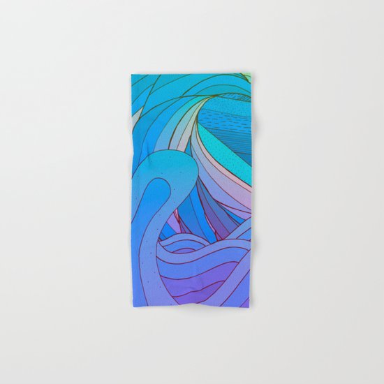 Wave after wave Hand & Bath Towel