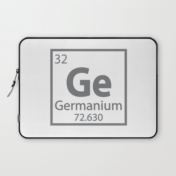 Germanium - Germany Science Periodic Table Laptop Sleeve