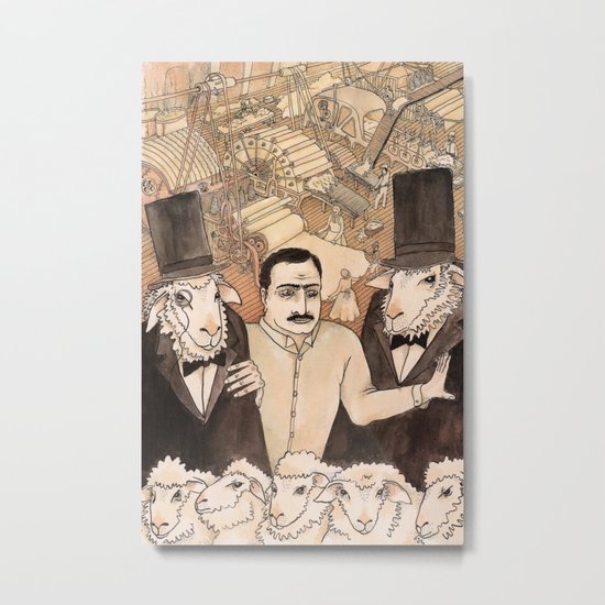 IND ARG Metal Print