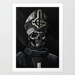 Ghost // Papa Emeritus Art Print