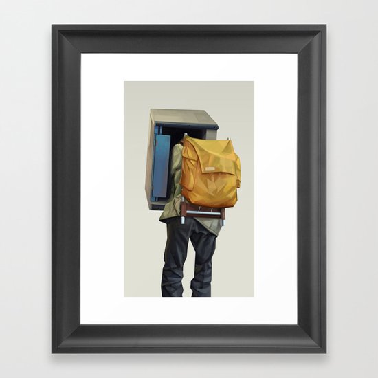 Booth Framed Art Print