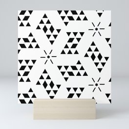 Triangle slide Pattern Mini Art Print