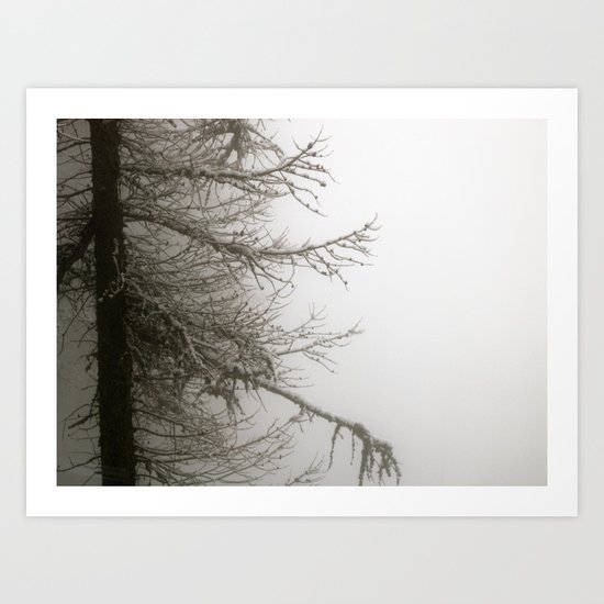In a cloud Art Print