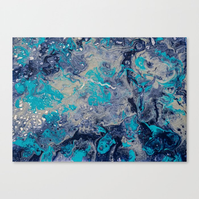 Spacey Motion Canvas Print