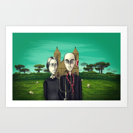 Terra de Condá Art Print