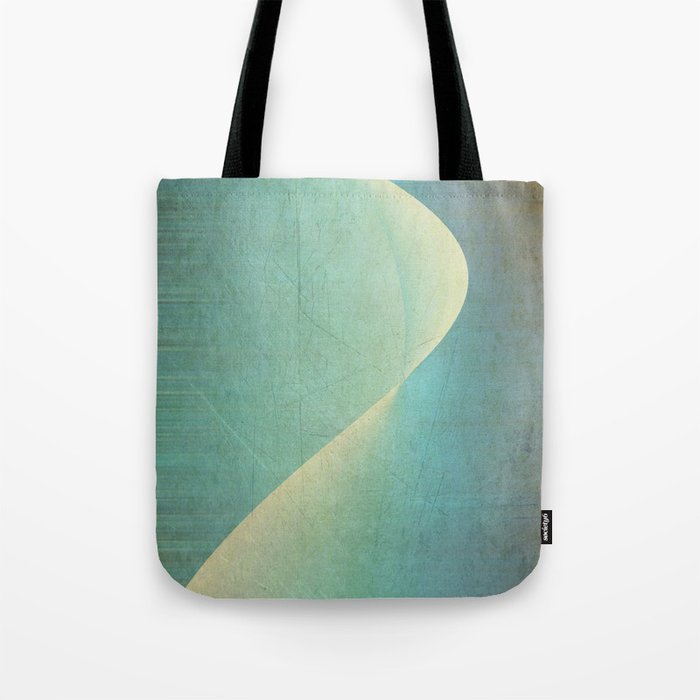 Luminous Wave Tote Bag
