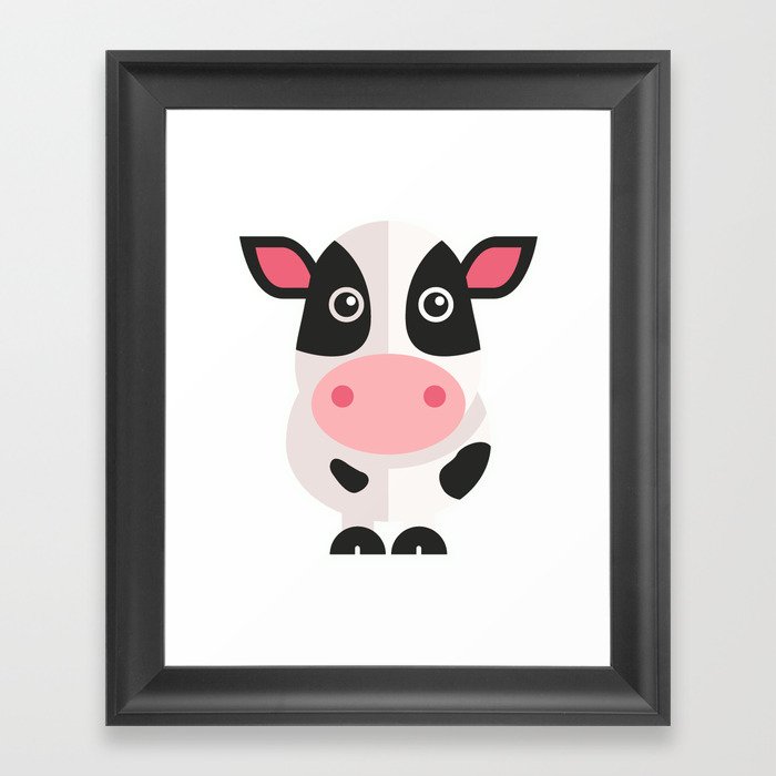 BIG Cow Framed Art Print