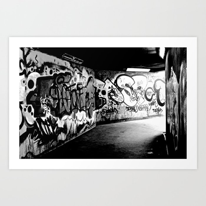 Graffiti - Belfast Art Print