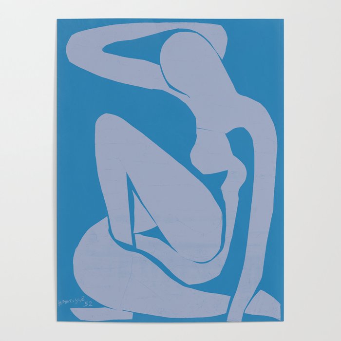 The Blue Nude by the Ocean by Henri Matisse Poster