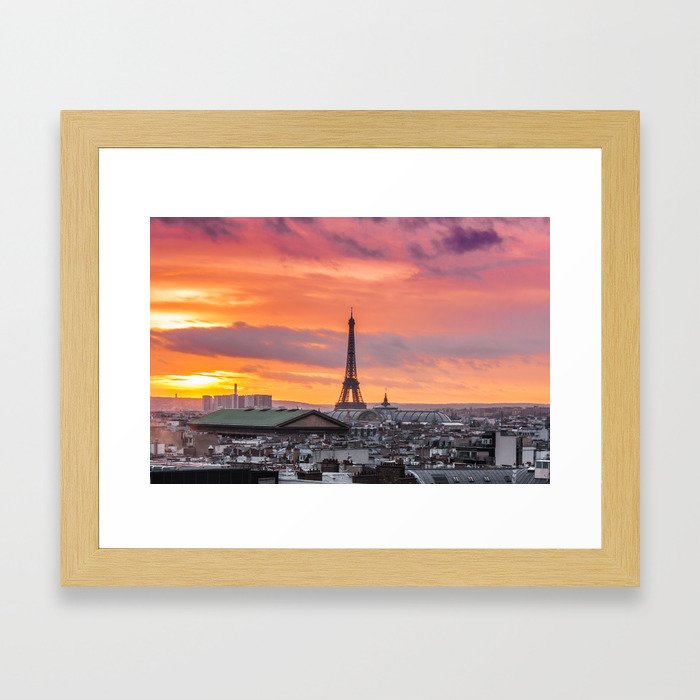 Parisien Framed Art Print