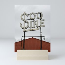 Soo Line Railroad Sign  Mini Art Print