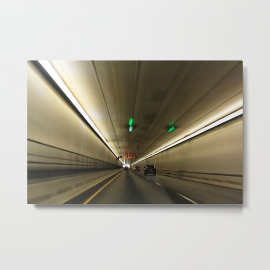 The Tunnel Metal Print