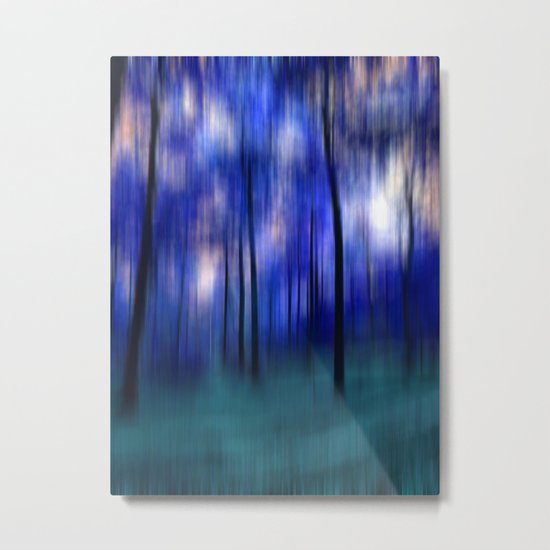 forest abstract Metal Print