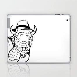 Bennet the Hipster Buffalo - Quirky Laptop & iPad Skin
