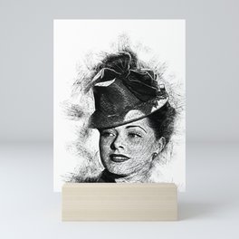 women Poster in Home Wall Art Mini Art Print