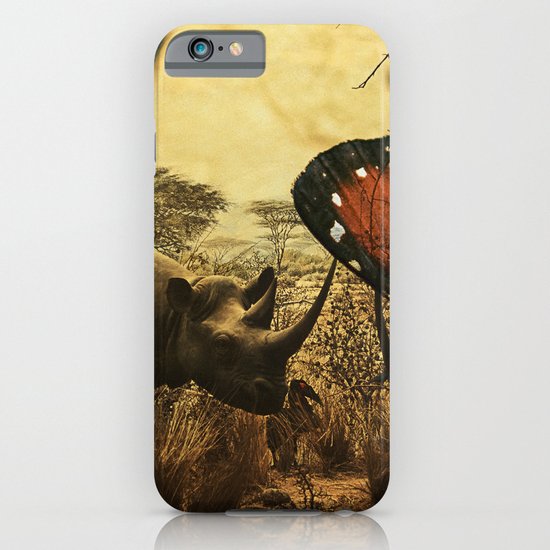 Diorama :: Rhinos iPhone & iPod Case