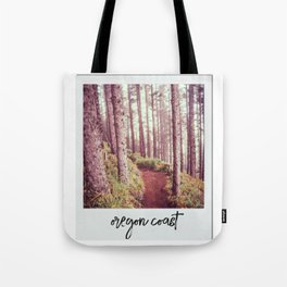 Oregon Coast Forest | Vintage and Retro | Travel Photography PNW Tote Bag