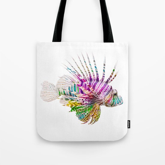 When I Dream of Lionfish Tote Bag