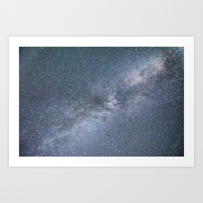Milky Way Starry Night Art Print
