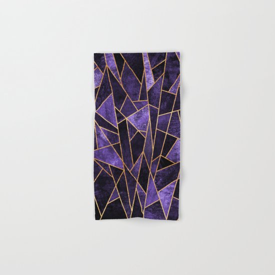 Shattered Amethyst Hand & Bath Towel