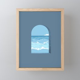 Summer_Sea 0510 Framed Mini Art Print
