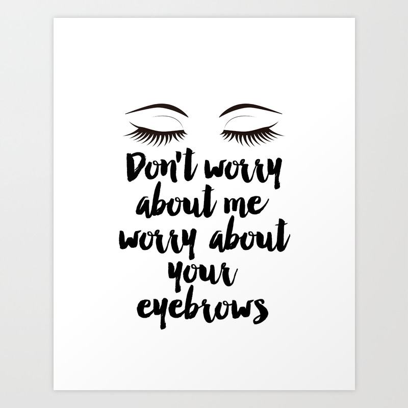 Beauty Room Decor Eyebrows On Fleek Makeup Printable Beauty