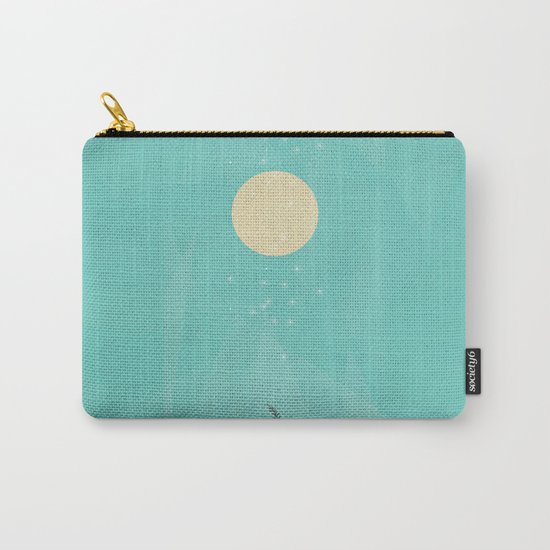 Moon Flower Carry-All Pouch