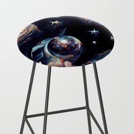 Exploring the fourth dimension Bar Stool