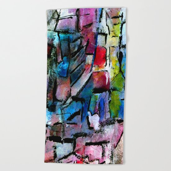 culture landscape Beach Towel