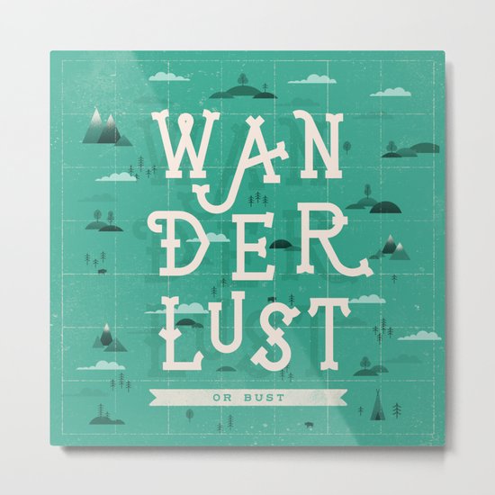 Wanderlust Metal Print