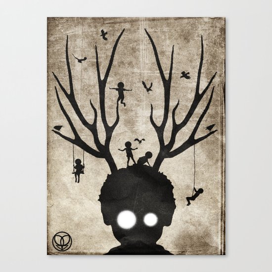dear imaginary friends Canvas Print