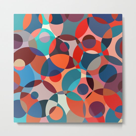 Crowded place Metal Print