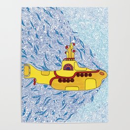 My Yellow Submarine Poster