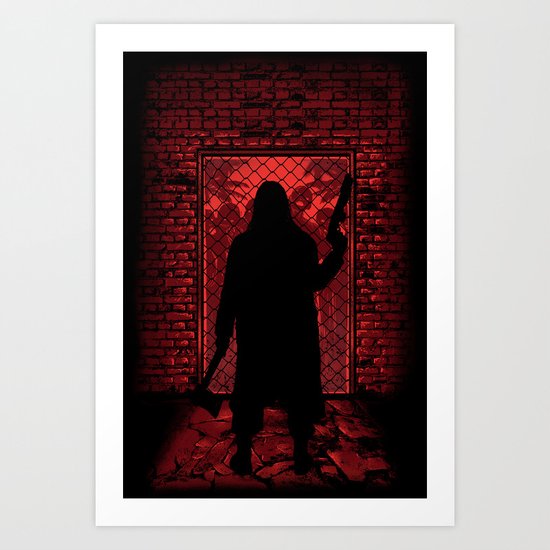Nowhere to hide Art Print
