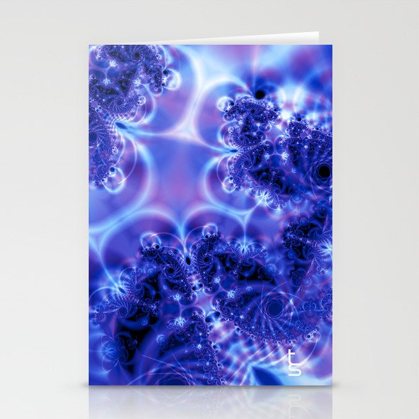 Space Frost Stationery Cards