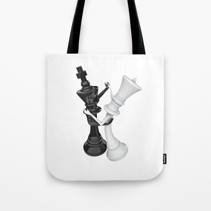 Chess dancers Tote Bag