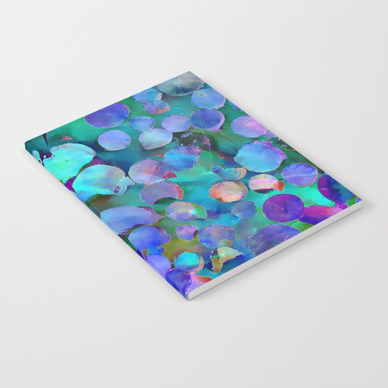 Colored Wood Pile 3 Notebook