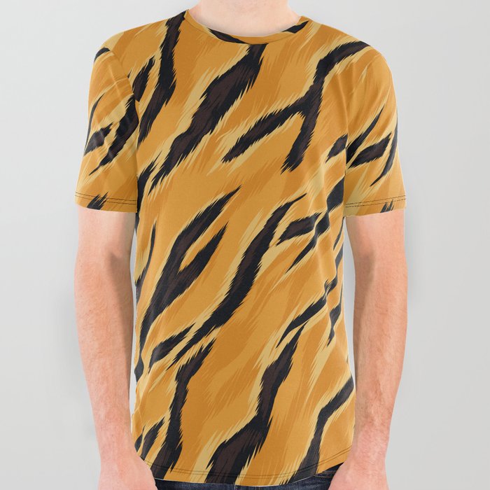 Tiger All Over Graphic Tee