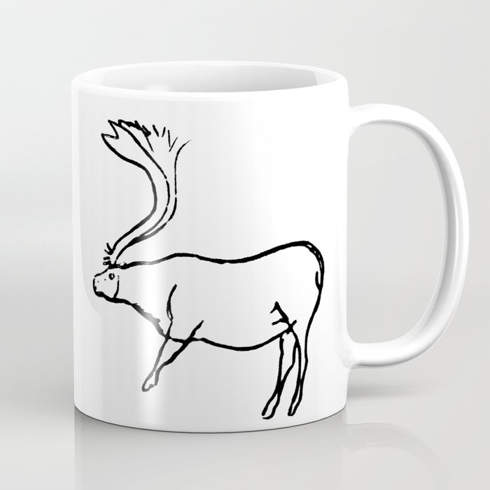 French Paleolithic deer Coffee Mug