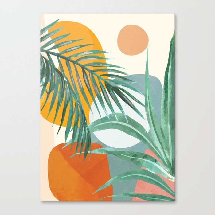 Leaf Design 02 Canvas Print