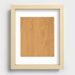 wood grain pattern Sticker Recessed Framed Print