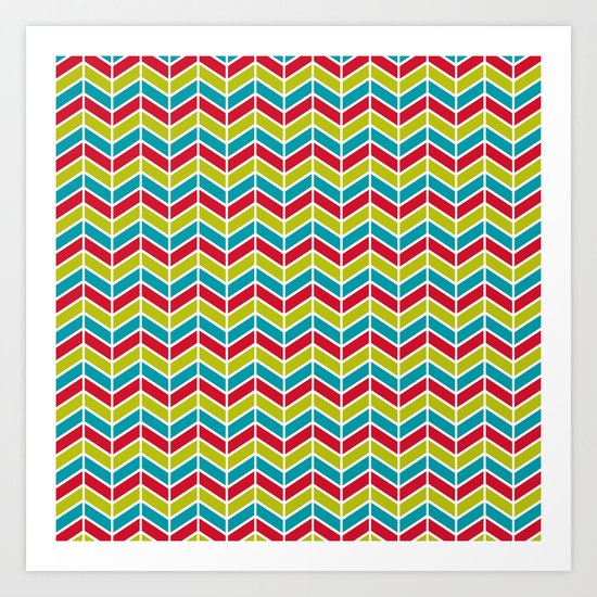 Chevron Art Print