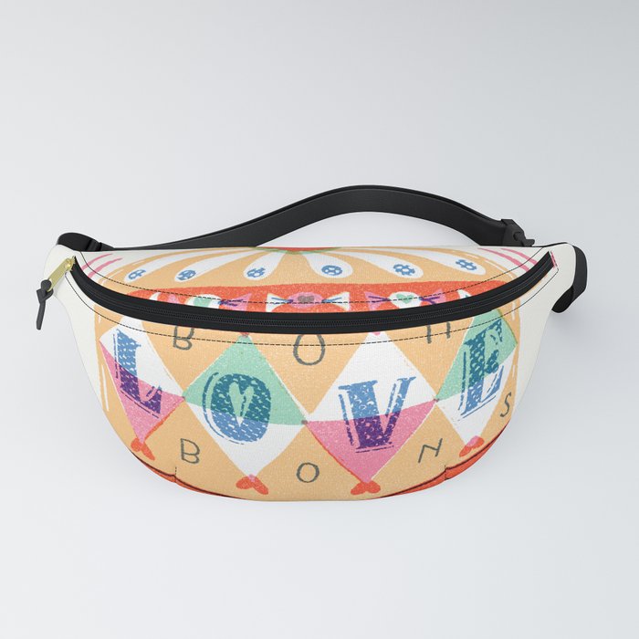 Self Care Spring Retro Tin Can Love Fanny Pack