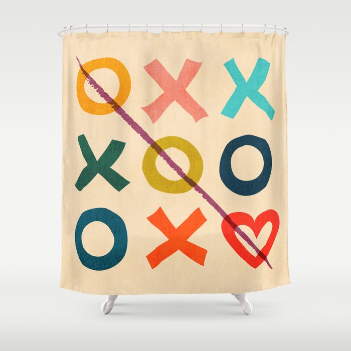 xoxo Love Shower Curtain