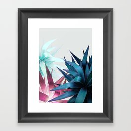 Tropical Leaves, Botanical Framed Art Print