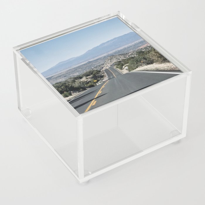 Turquoise Trail  Acrylic Box