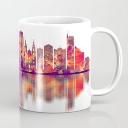 Minsk Belarus Skyline Coffee Mug | Belarus, Art, Cityscape, Architecture, Artwork, Painting, Urban, Travel, City, Graphicdesign 