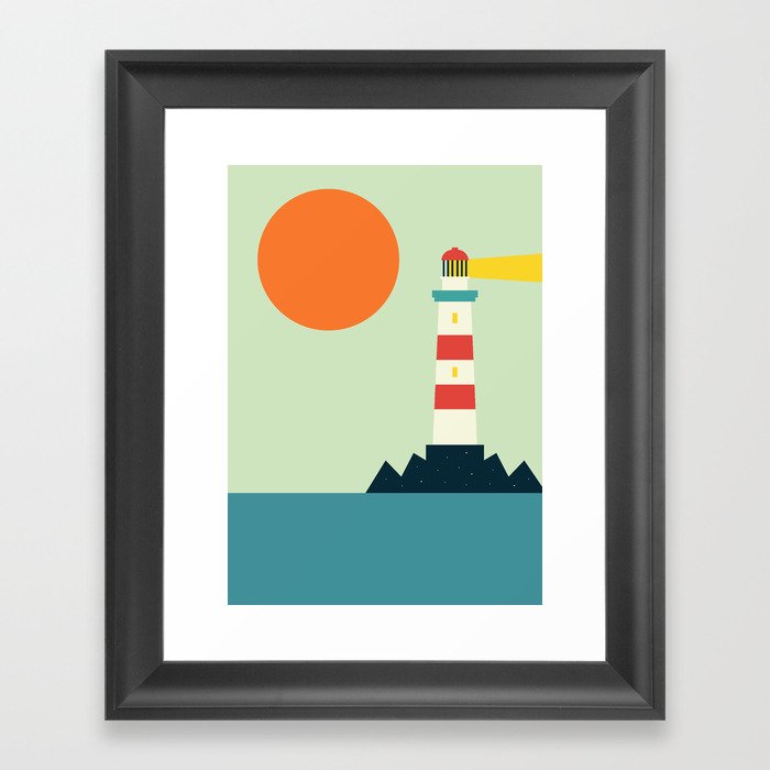 Lighthouse Framed Art Print
