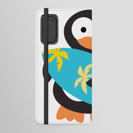 Surfing penguin Android Wallet Case